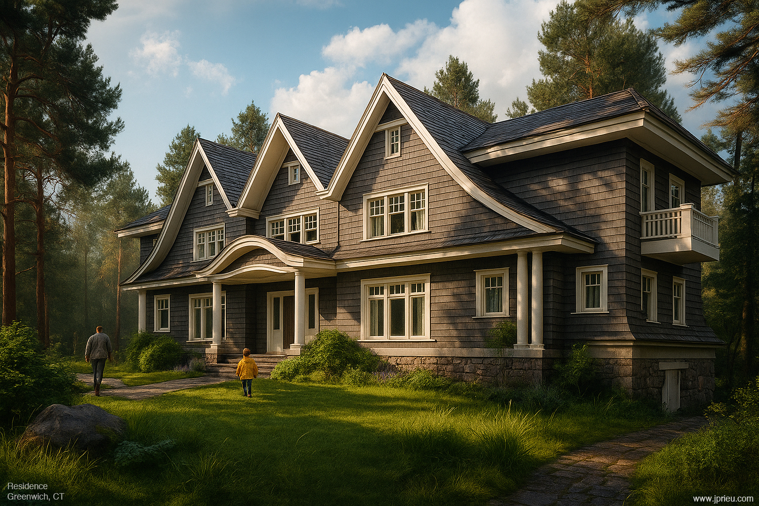 Brand identity design for commercial client